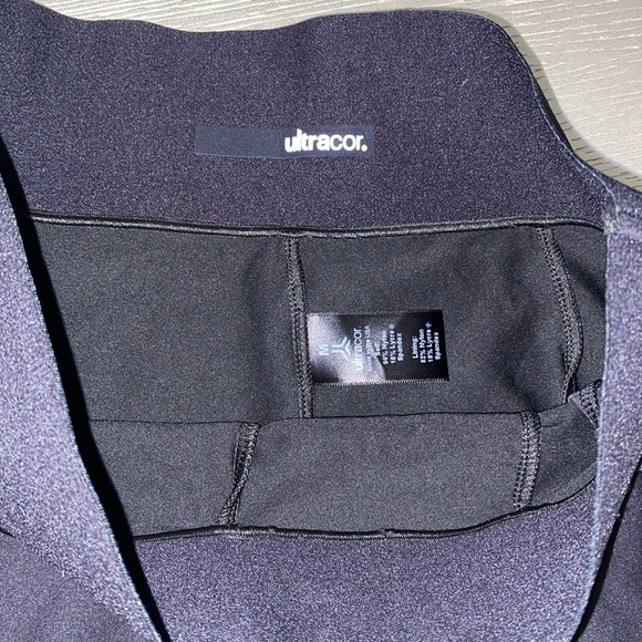 Ultracor High Waist Black Shorts with Gold Stars - Picture 2 of 3